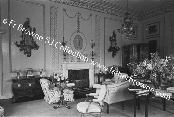 ABBEYLEIX HOUSE  CORNER OF DINING ROOM